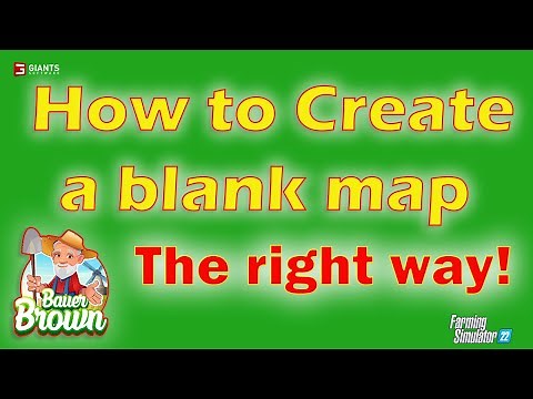 How to make a blank map with boundary walls - The right way!