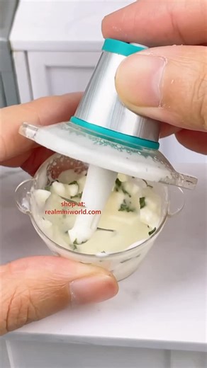 REAL Tiny Food Cooking, Baking, & Art Shop on Instagram: "cooking tiny heatlhy carrot fries 🥕🥕🥕 with home made dipper 🥳 using miniature real functioning food processor 🥰 you get steal it at realminiworld.com #minicooking #tinyfood #miniature #miniaturekitchenset"