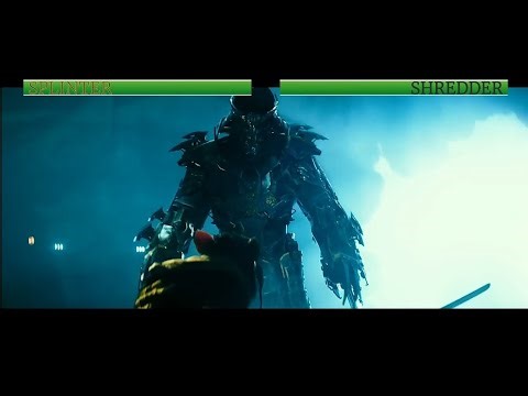 Splinter vs. Shredder...With Healthbars