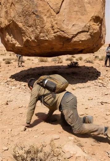 Archäologen streiten seit Jahrzehnten über solche Funde. Heute haben wir einen gesehen. Was übersehen wir hier? #desertfind #archaeology