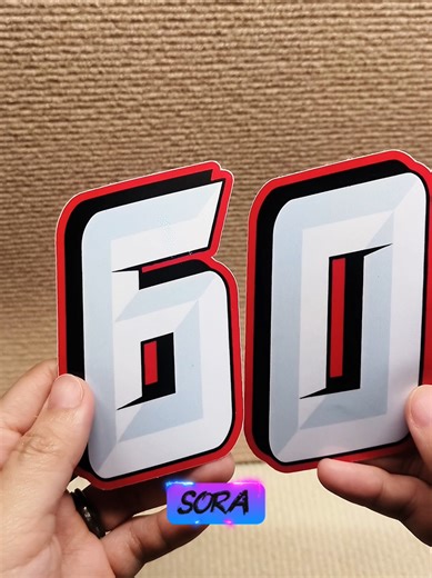 Choose Your Lucky Number with Stylish Stickers