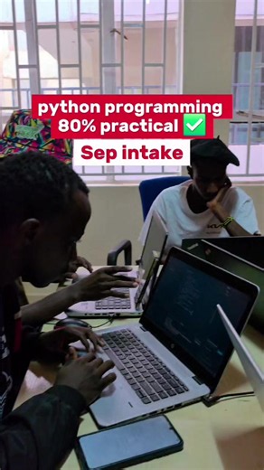 PYTHON ISN’T JUST ABOUT WRITING CODE. IT’S ABOUT UNDERSTANDING HOW REAL APPLICATIONS WORK. learn how to use python in: 1. cyber security 2. software Engineering 3. data Analytics/ science 4. IT 5. BBBIT At Dazu Hub, our Software Engineering students go beyond theory and learn Python through practical projects and real application examples. Students explore: • Lists • Tuples • Sets • Dictionaries • APIs • Databases • Client-server communication • Real-world web applications We show students where