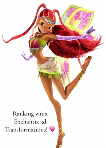 Ranking of winx Enchantix 3d Transformations! 💗 My opinion! ⚠️ I’m gonna make on for every transformation! @Winx Club #winx #winxclub #fyp #winxrank #enchantix