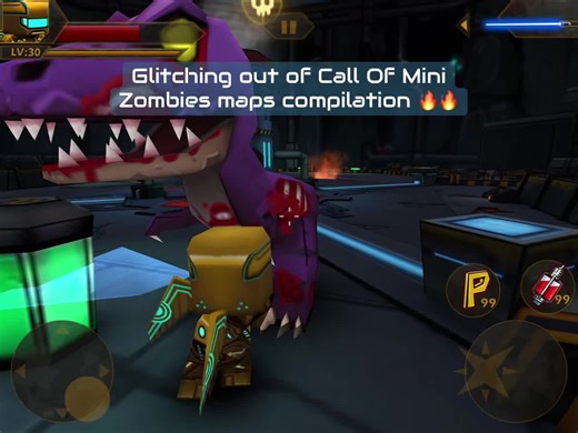 Glitching Out of Call Of Mini Zombies Maps Compilation