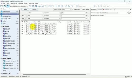 微软学术Endnote做笔记与搜索