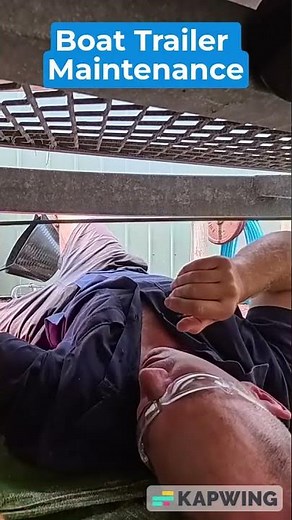 Boat Trailer maintenance: How to Adjust Wobble Rollers. #boating #boatsafety #boattrailer