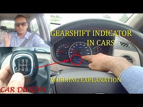 Gear shift Indicator in Cars-Working Explanation