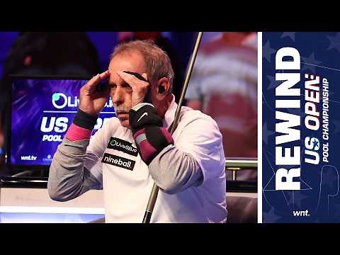 Earl Strickland vs Felix Vogel | TEEN STUNS A LEGEND | US Open Rewind (2025)