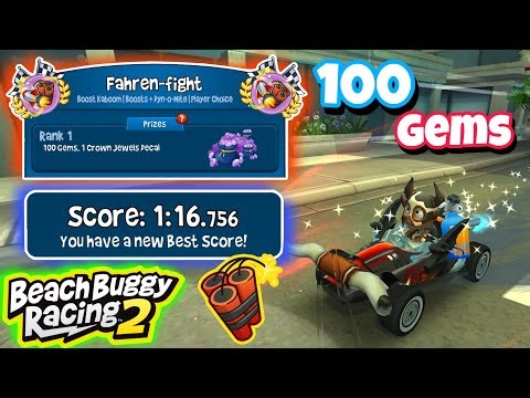 Fahren fight 🩹| 100💎Gems Prize✨| Indy 🦇+ Oog-oog 🤿| Beach Buggy Racing 2 🏖🏁| BB Racing 2