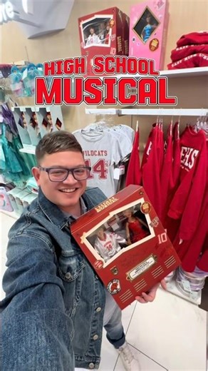 High School Musical merchandise 🏀🎤✨ #highschoolmusical #disney #disneystore #movies