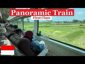Indonesia First Class Panoramic Train Jakarta-Bandung 2025 Scenic - KAI Pengandaran Panoramic #269