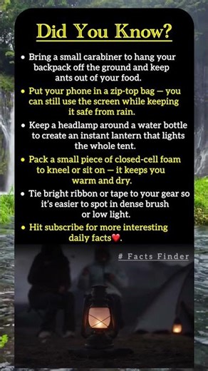 Smart Camping Hacks You’ll Wish You Knew Sooner.#viral