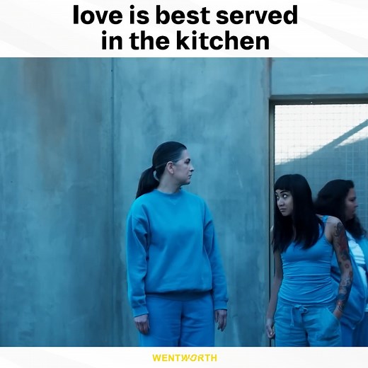 Bea and Allie’s Kitchen Love Moment #Wentworth #WentworthPrison #BeaSmith | Wentworth