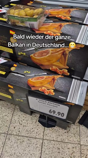 Warum lieben die Leute vom Balkan dieses Produkt so gerne? 😁 #Witz #Balkan #angebot #schinken #deutschland