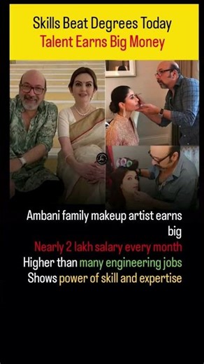 Skills Over Degrees: Talent Pays More Today. #SkillsOverDegrees#TalentWins#SkillMatters