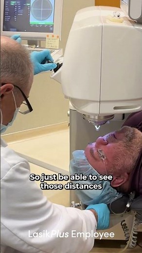 LasikPlus Employee gets LASIK!