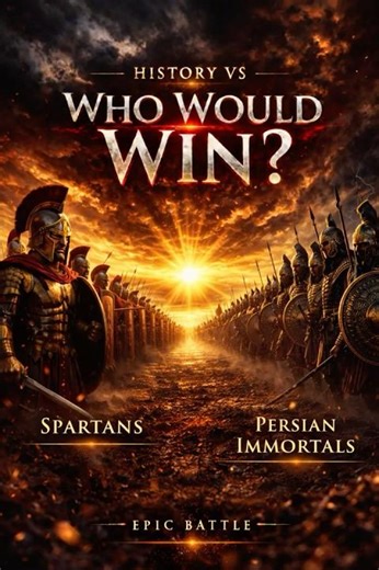 Spartans vs Persian Immortals ⚔️The movie 300 made Spartans look unstoppable…
