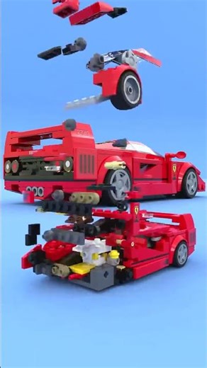 LEGO Ferrari F40 Magic Build ✨🚗 Bricks Transform Like MAGIC!