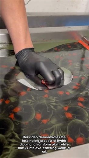 Hydro Dipping: Mask Artistry
