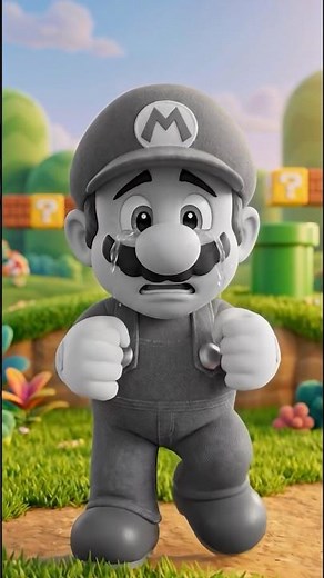 Why Mario is so sad? #shorts #cartoon #mario
