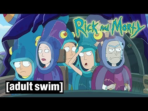Rick and Morty | Squid Wars | Adult Swim UK 🇬🇧