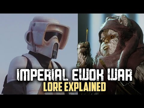 The Imperial - Ewok War Explained | Star Wars History