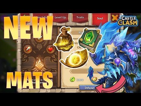 HOW TO LEVEL UP THE EQUIPMENT IN CASTLE CLASH NEW UPDATED SYSTEM