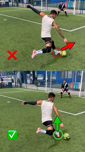 3.9M views · 10K reactions | A direção do pé de apoio vai definir seu chute ✅. . . . . . . . . . . . #futsalskills #football #skills #dribles #habilidades #fut #tutorial | Caio Cesar Medeiros Martins | Facebook