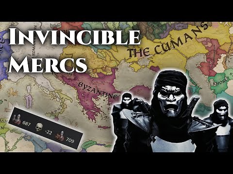 Creating an INVINCIBLE mercenary army in CK3