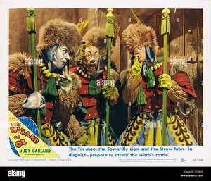 BERT LAHR, JACK HALEY, RAY BOLGER, THE WIZARD OF OZ, 1939 Stock Photo - Alamy
