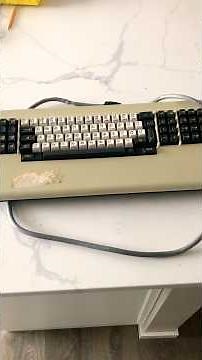 Vintage Telex Keyboard for TC 276 Terminal | Retro Computing similar to IBM 3278 #computerhardware