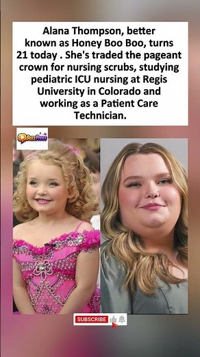 Honey Boo Boo turns 21 from child star to future pediatric nurse.