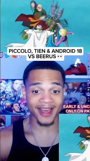 Beerus vs Piccolo, Tien & 18