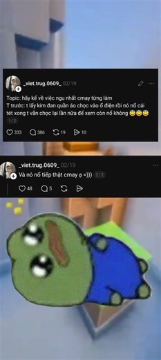 Topic: hãy kể về việc ngu nhất cmay từng làm