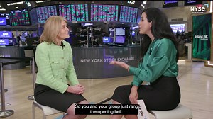 IDA Ireland celebrates Ireland Day at the NYSE. 🇮🇪 Trinity Chavez speaks to Interim CEO Mary Buckley about why some of America’s most innovative companies thrive doing business in the Emerald Isle. | New York Stock Exchange
