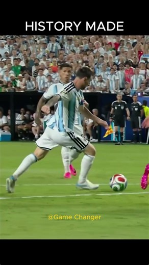 HISTORY MADE 🐐 #messi