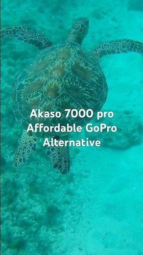 Affordable GoPro alternative. The Akaso 7000 pro