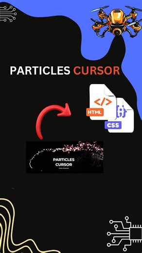 Webdeveloper | A normal cursor? ❌ A particles cursor built using HTML, CSS & JavaScript ✅✨ Small interaction, big impact on user experience 🔥 This is how... | Instagram