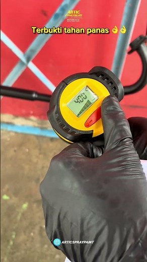 Hasil HI-Temp Mirip Powder Coating