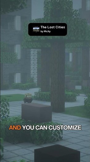 Lost cities in Minecraft | The Lost Cities #mods #minecraftmods #shorts