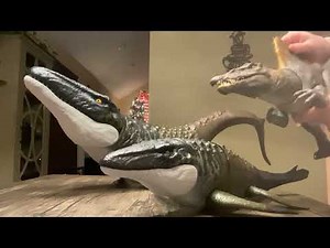 Jurassic World Rebirth Super Colossal Mosasaurus!