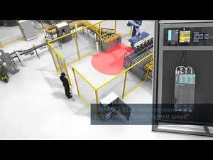 Monitoring protective doors contact-less