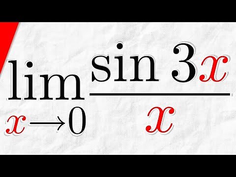 Limit of sin(3x)/x as x approaches 0 | Calculus 1 Exercises