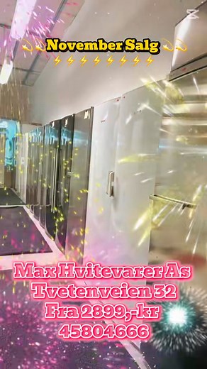  MAX HVITEVARER AS  Brukte hvitevarer med garanti 狀 Fra kun 1.999,- kr! ✅ Testet og klare til bruk  Levering og montering ♻️ Spar penger & miljøet  Tvetenveien 32, Oslo  458 04 666 #brukthvitevarer #oslo #miljøvennlig #maxhvitevarer #hvitevarerBillig HvitevarerMax hvitevarer As | Billig-hvitevarer | Facebook