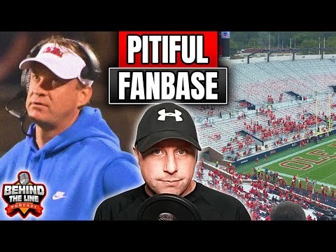 Ole Miss Student Section EMPTY & Lane Kiffin is FURIOUS