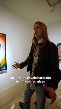 Stained glass contemporary art