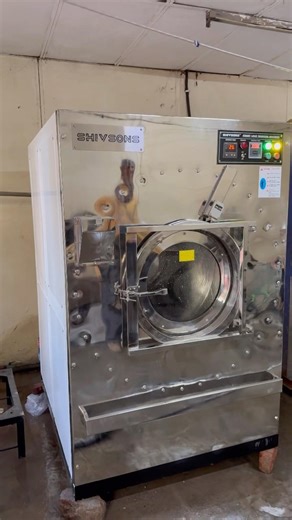 😊wait for end 🧺 #30kg Industrial Front Load Washing Machine #shorts #explore #shortfeed