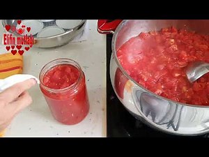How to make canned tomatoes that you can store for the winter - Recipes