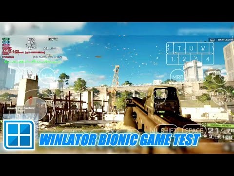 BATTLEFIELD 4 - WINLATOR BIONIC ANDROID GAMEPLAY