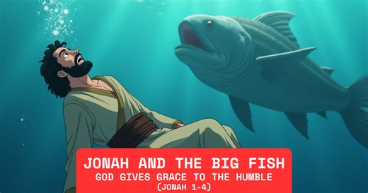 Jonah and the Big Fish - Jonah 1-4